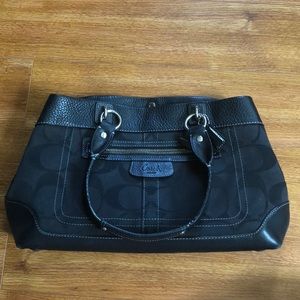 Medium Black Coach Purse